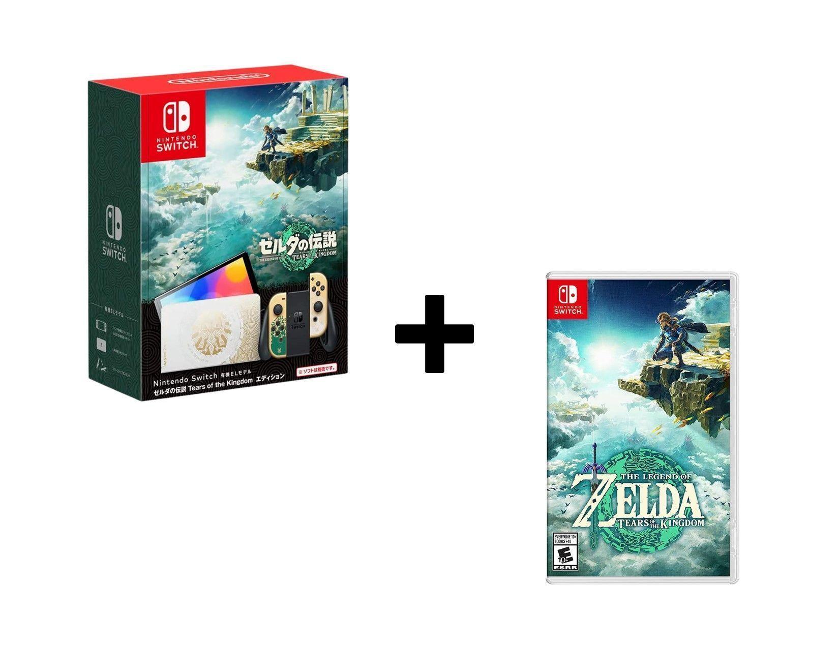 Consola Nintendo Switch OLED edición TOTK - JP-0