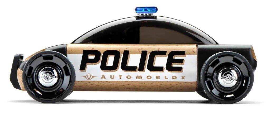 Automoblox S9 patrulla de policía, negro-4
