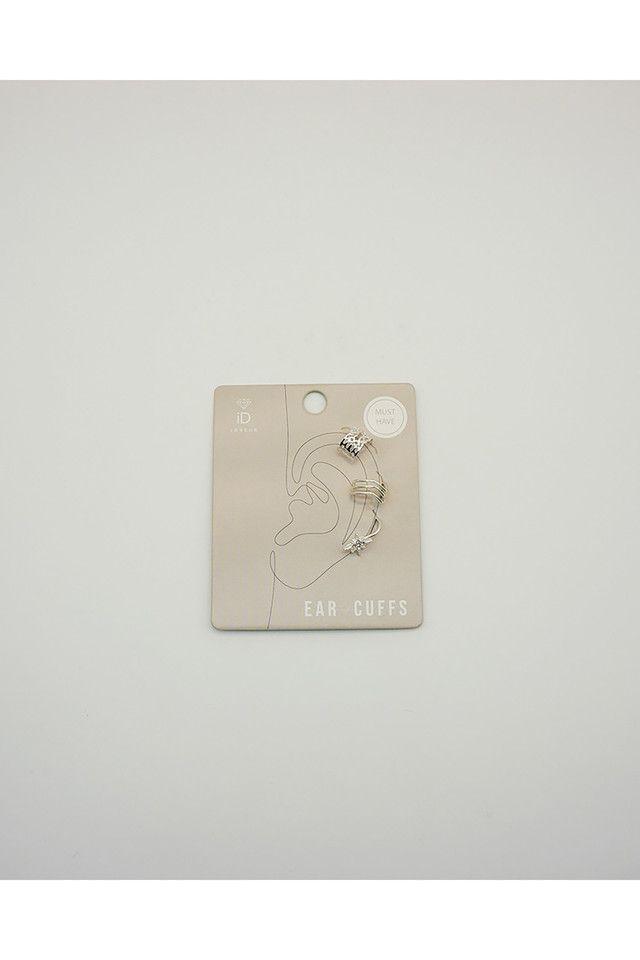 Earcuff Set Sofia Plateado I-D-1