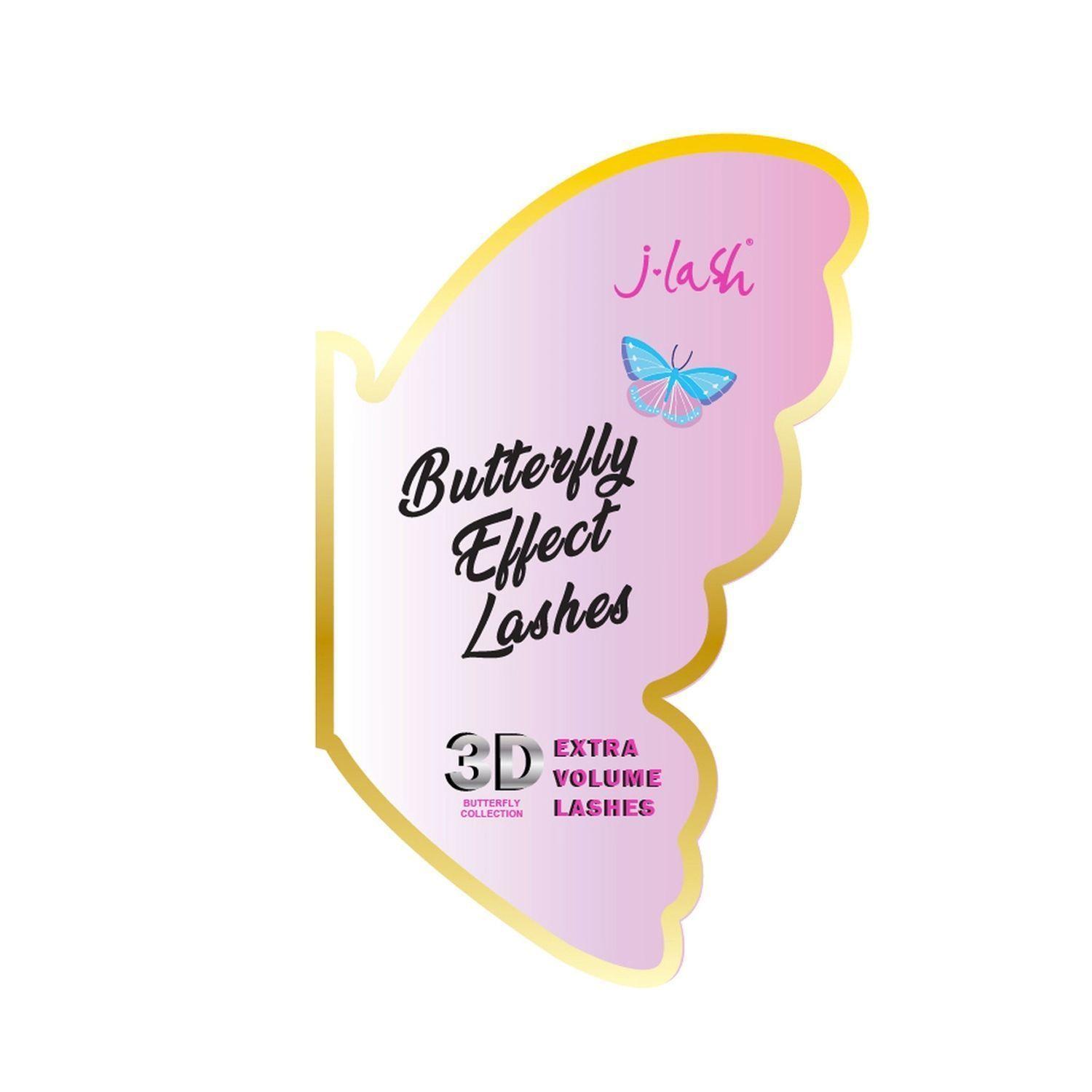 Set Pestañas "Ooh la la" y "Butterfly Effect" 3D + Delineador Adhesivo de Pestañas Negro J-Lash-4