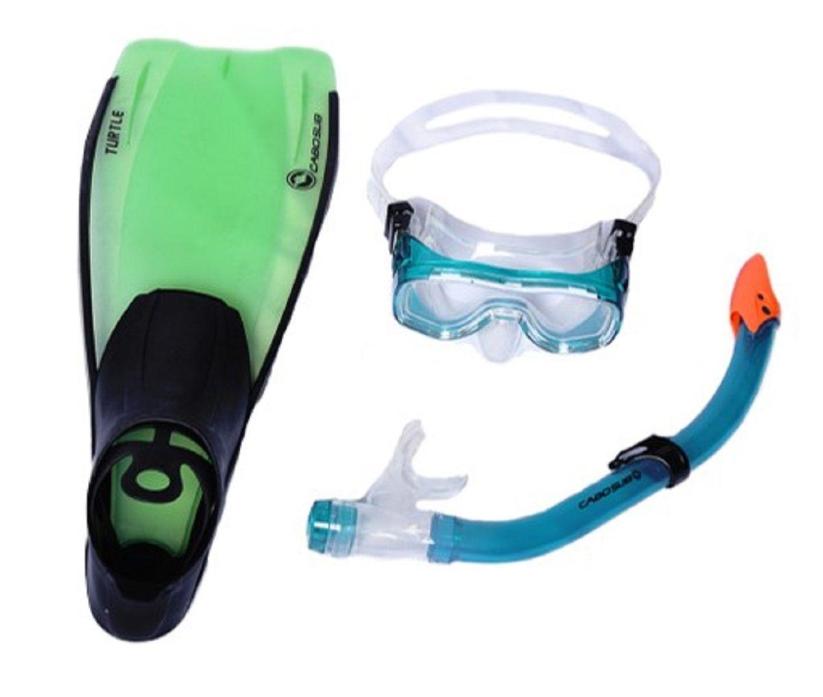 Pack de Buceo Modelo Dolphin Silicona-0