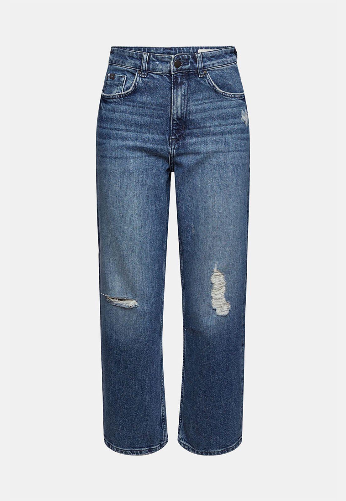 Jeans Mujer Straight High Rise Esprit-3