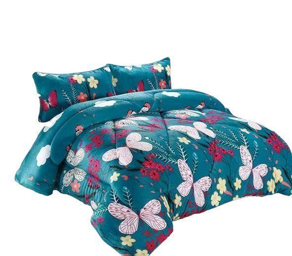 COBERTOR PLUSH CON CHIPORROCALIPSO MARIPOSA 2P-0