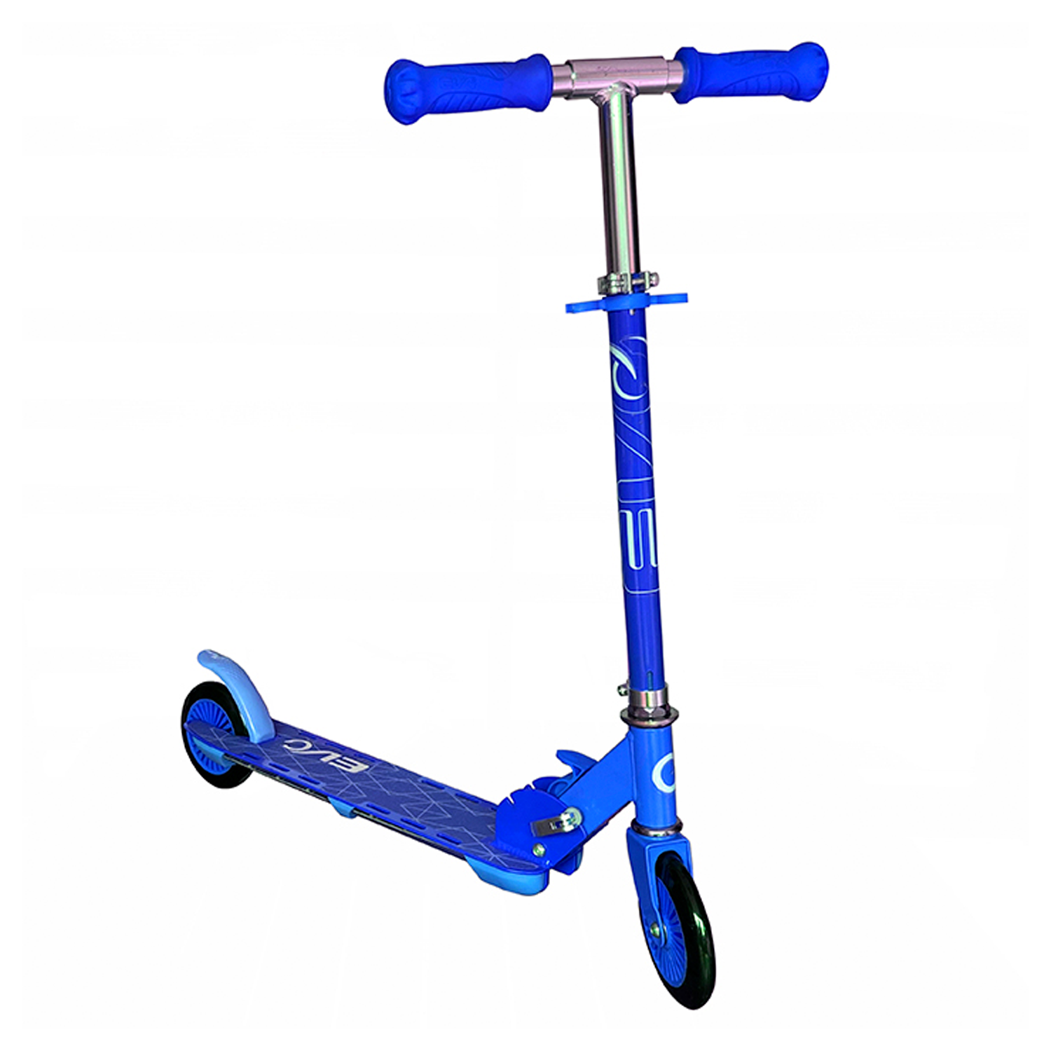 Scooter/Monopatín con luces Evo "Light Flash" Azul-0