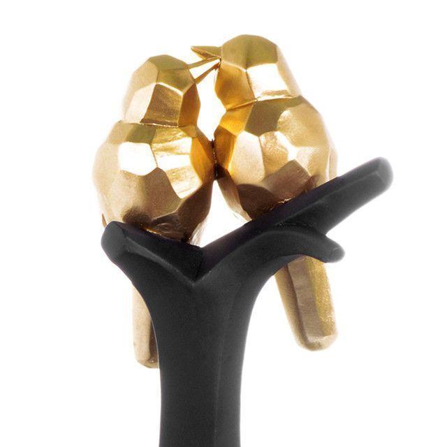 Figura Decorativa Pájaro Linz Pareja-2