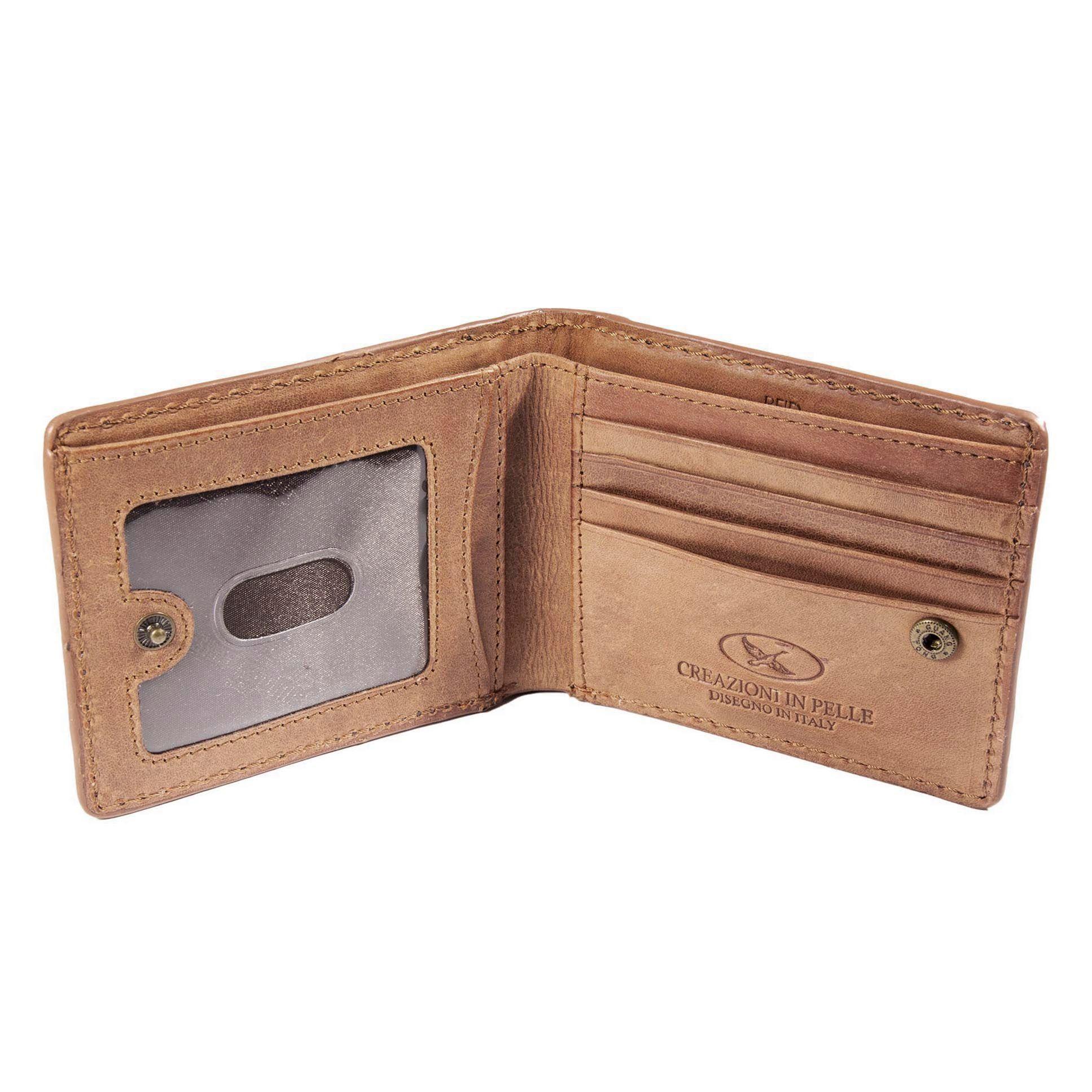 Billetera  Coco 992.3 Clásica Café Gino Rodinis -2