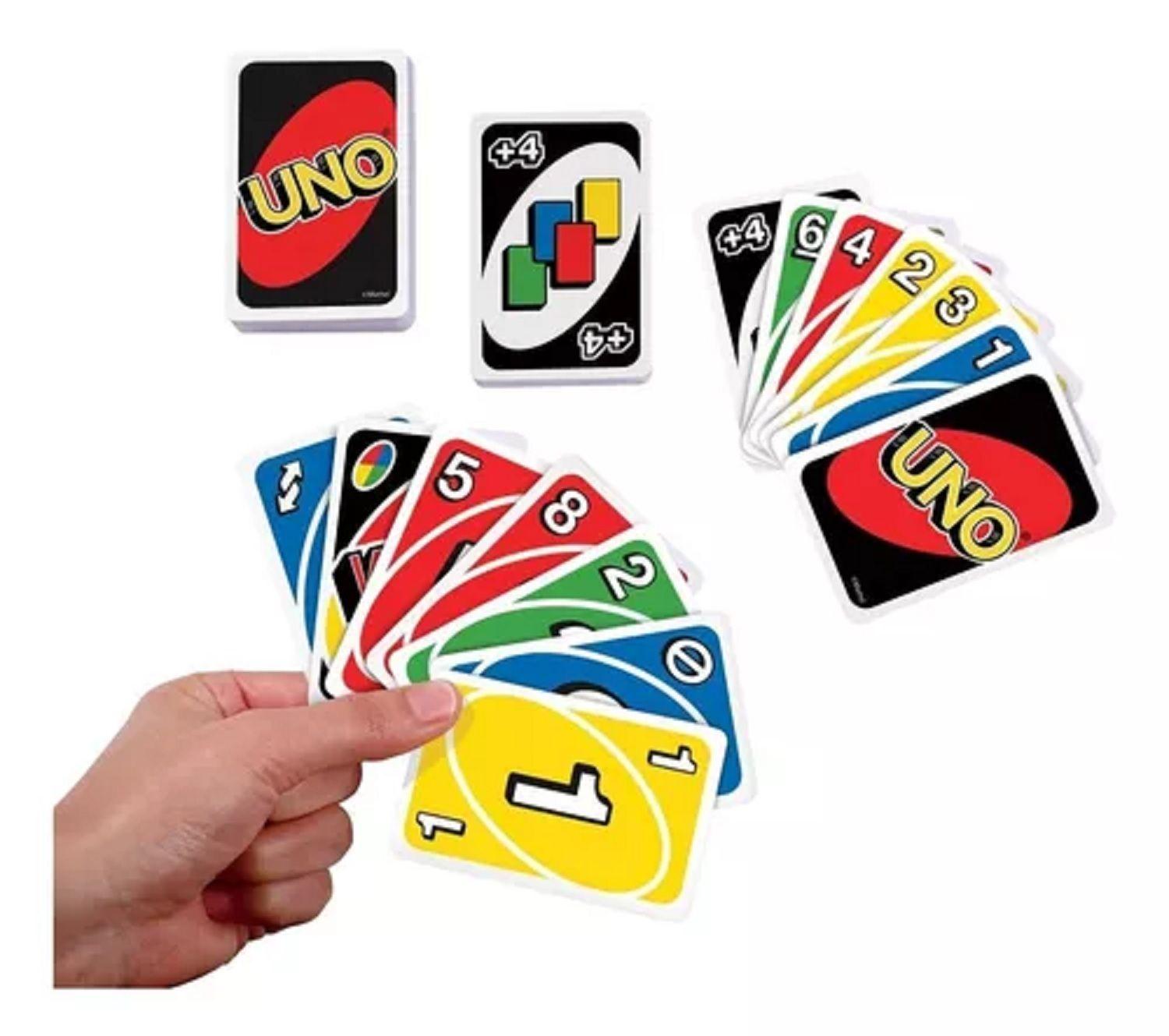 JUEGO DE CARTAS UNO CLASICO MATTEL W2085-2