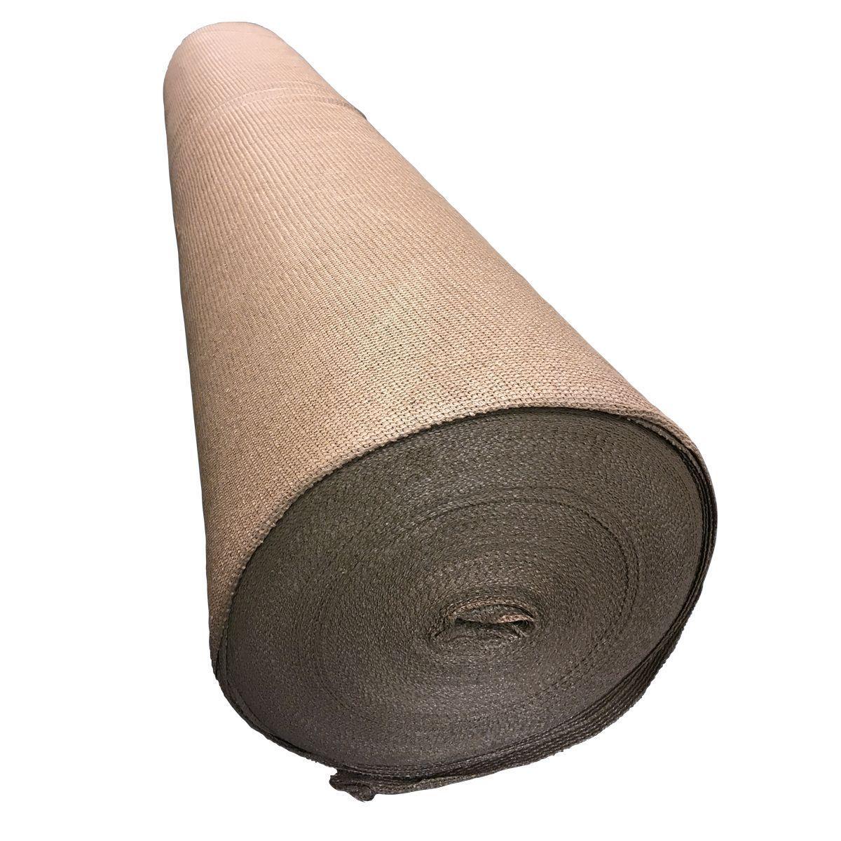 Malla Sombra Lisa 90% de 2,1 × 50 m color Beige-0