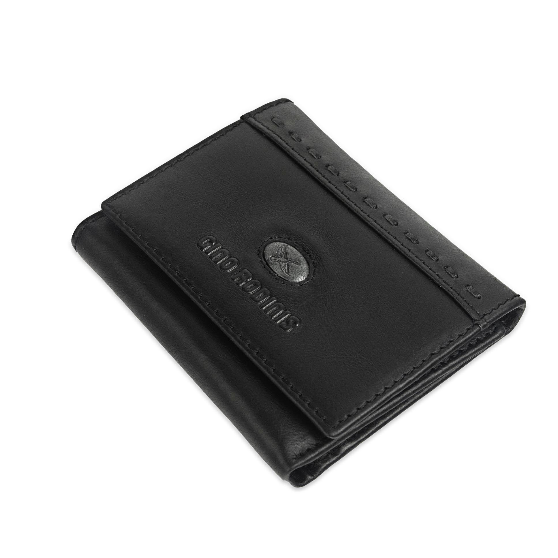 Billetera Gino Rodinis  Stefano 668 Negro Hombre-5