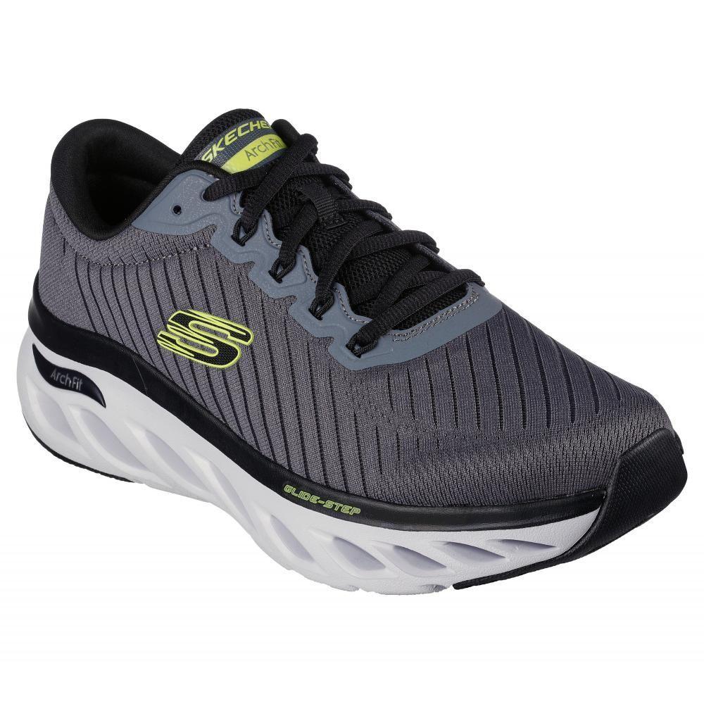 Zapatilla Hombre Arch Fit GlideStepGris Skechers-0