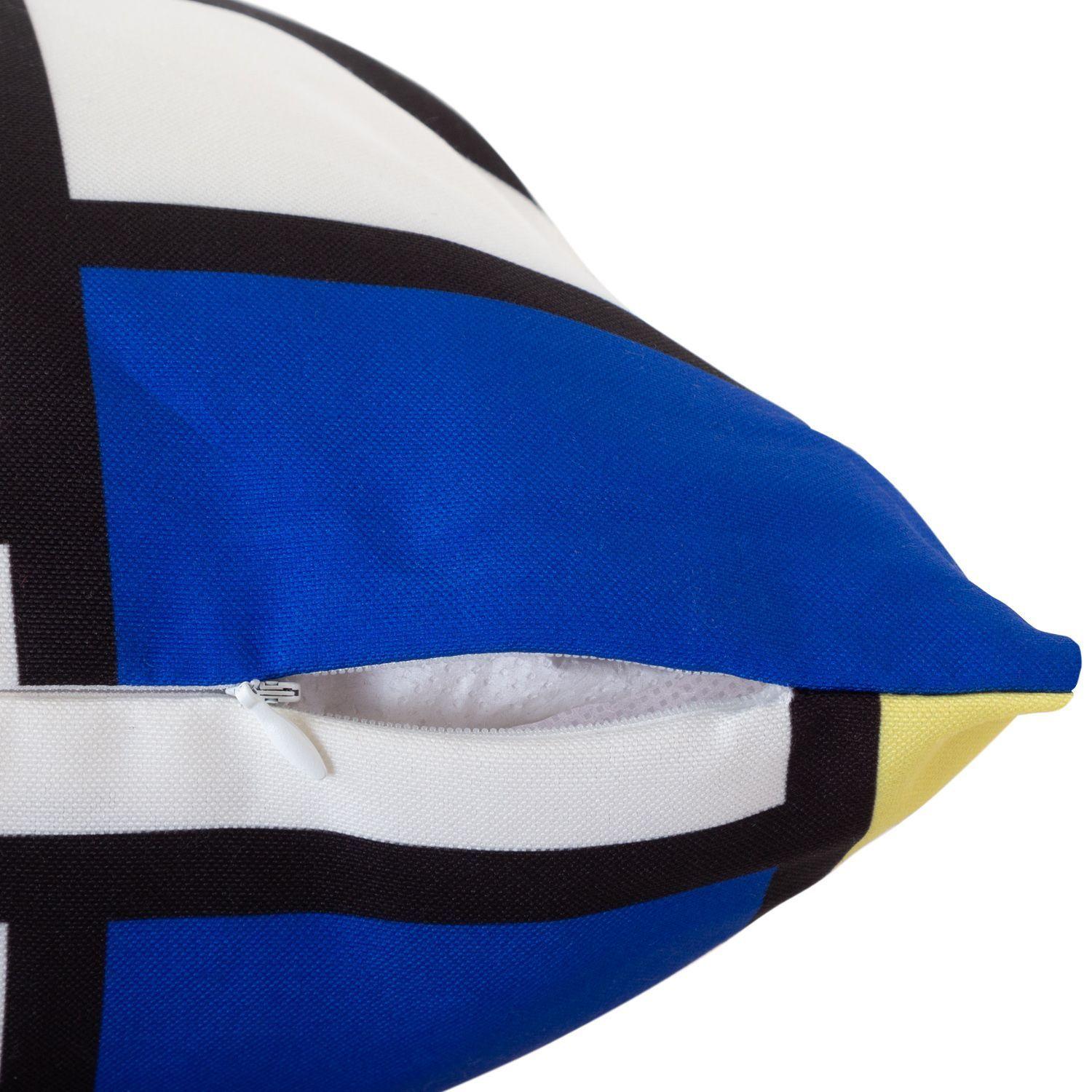 Cojin Mas Funda Decorativa  Lineal II  45x45 Cm-2