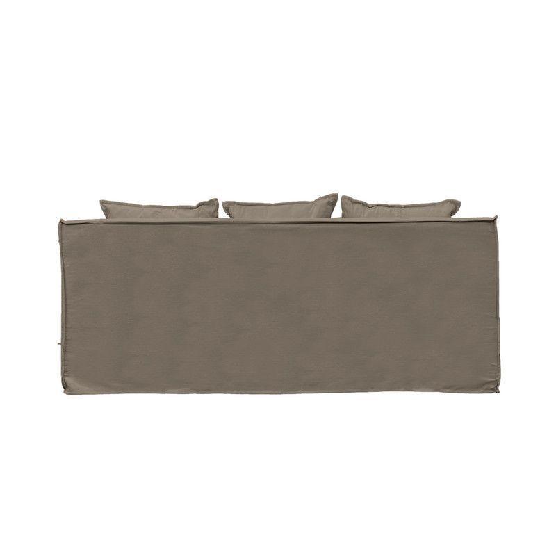 Sofá Puangue Lino Gris Piedra 3C-4