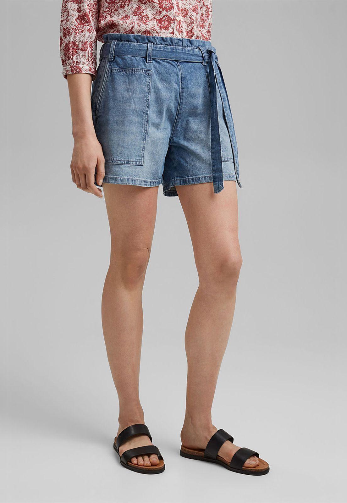 Shorts Mujer Denim Esprit-0