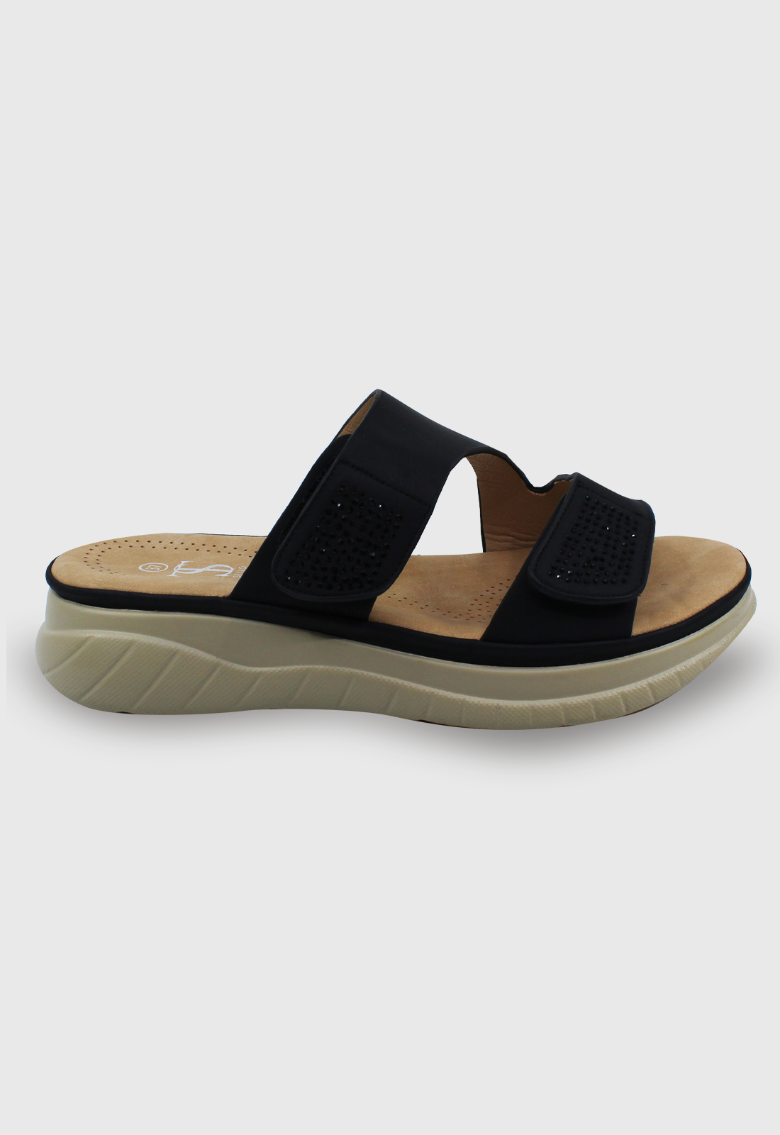 Sandalia Nadia negro Stylo Shoes-0