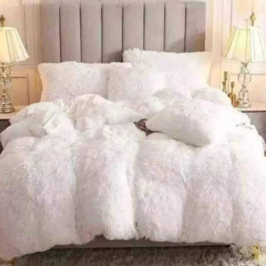 Cubrecama Peludo - Plush 2 Plazas-0