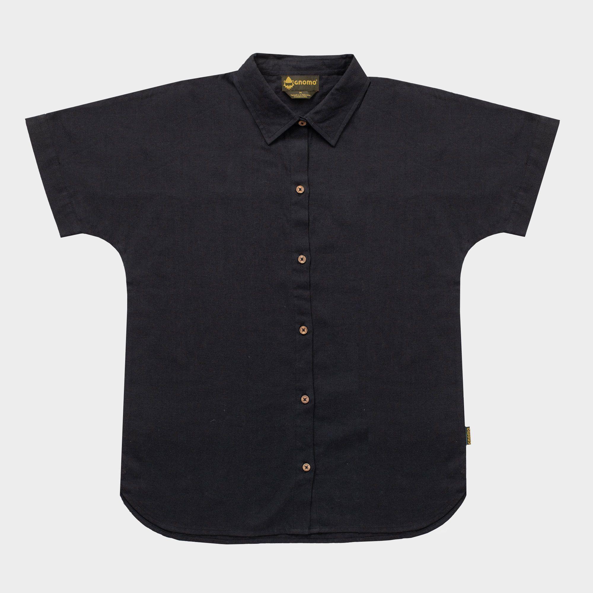 Camisa Ginka Mujer Dark Grey Gnomo-2