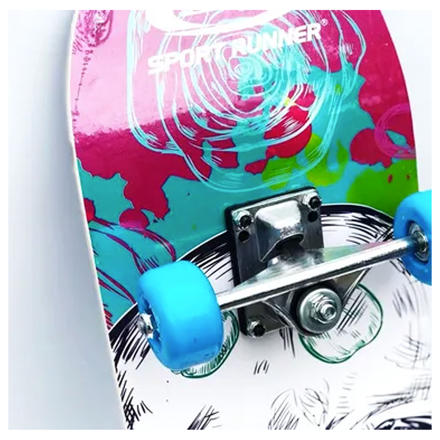 Skate Incluye Bolso Con Casco y Rodilleras-4