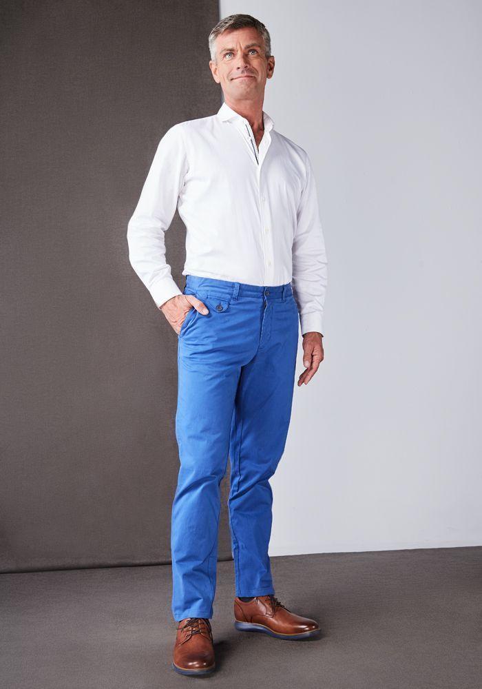 Pantalón Metropoli Azul Medio-5