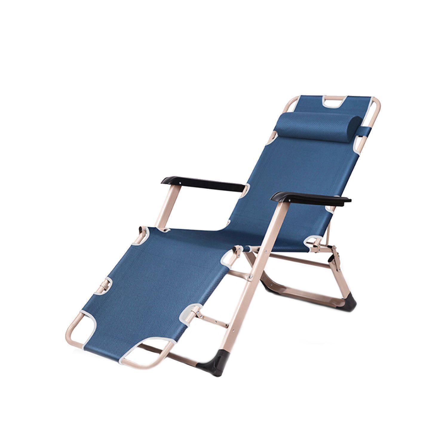 Reposera Plegable Y Reclinable Con Apoyabrazos-0