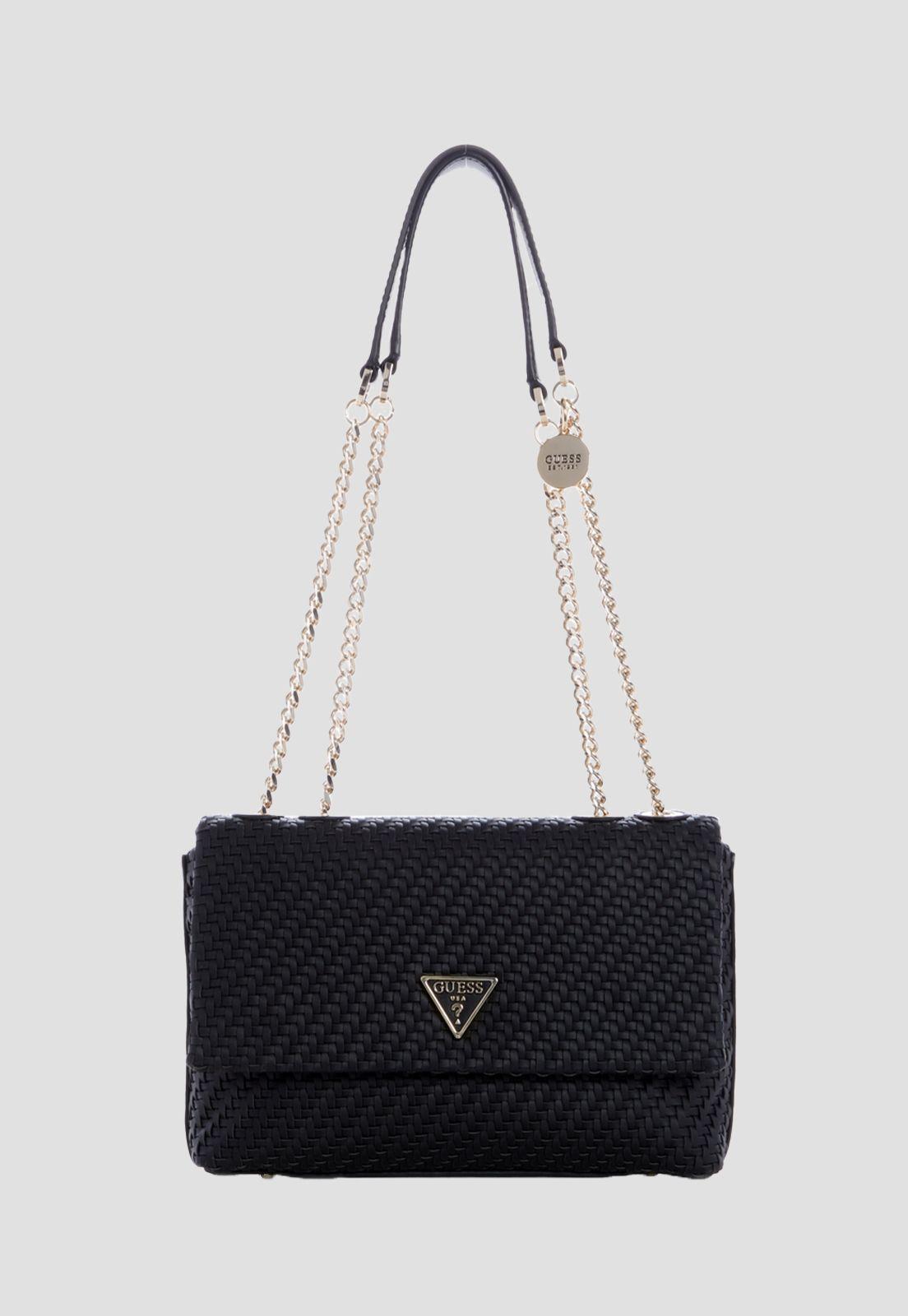 Cartera Hassie Convertible Xbody Flap Negro Guess-0