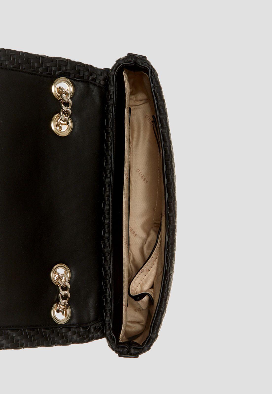 Cartera Hassie Convertible Xbody Flap Negro Guess-3