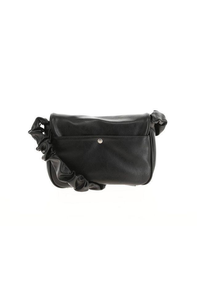 Cartera Cruzada Negra Black Nitro Pliegues Humana-1