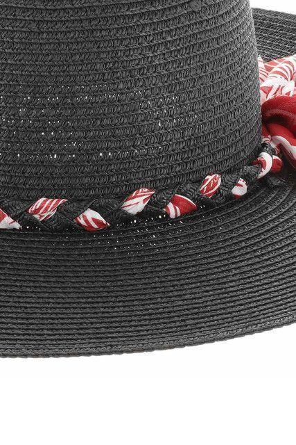 Sombrero Negro Tex Beige Coca i-D-1