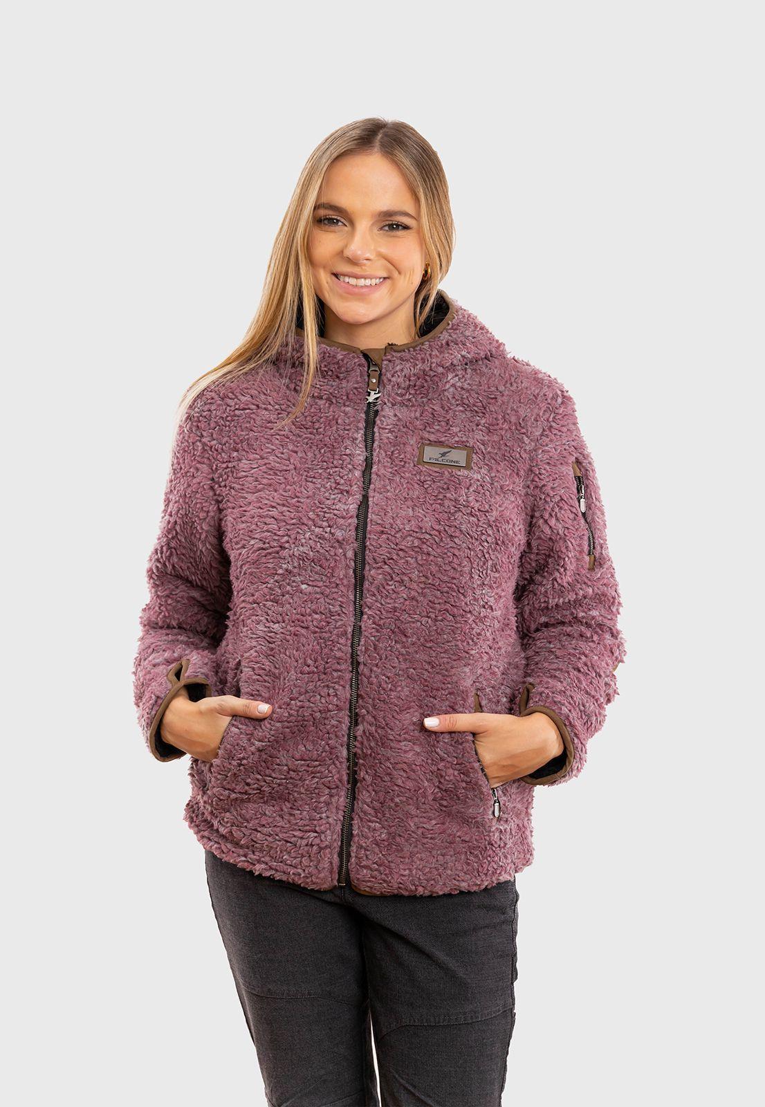 Chaqueta Chiporro Clásica Rosado Melange.-0