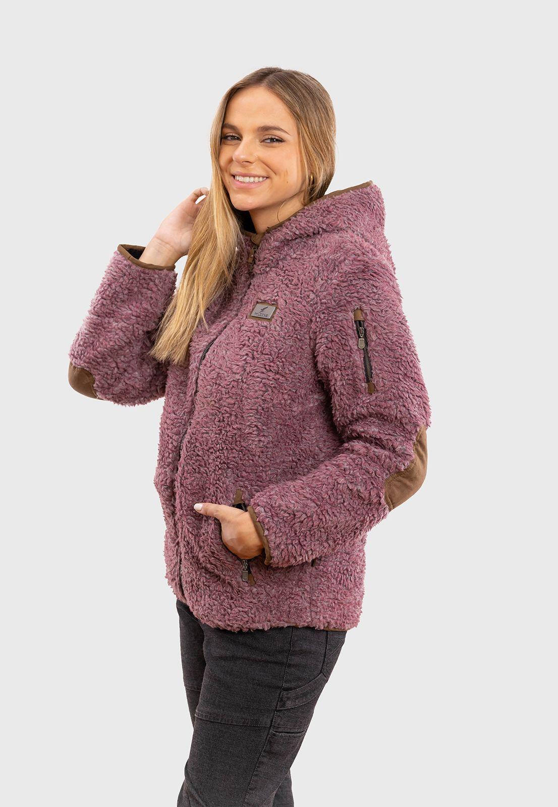 Chaqueta Chiporro Clásica Rosado Melange.-3
