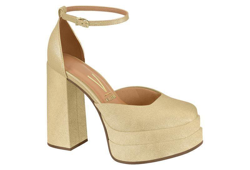 Sandalia Maxi Mujer Dorado 1395-101- Vizzano-0