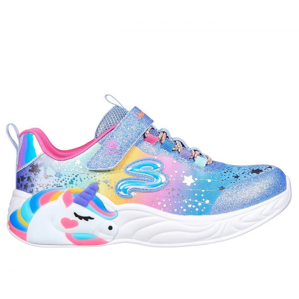 Zapatilla Niña Unicorn Dreams Azul Skechers-0