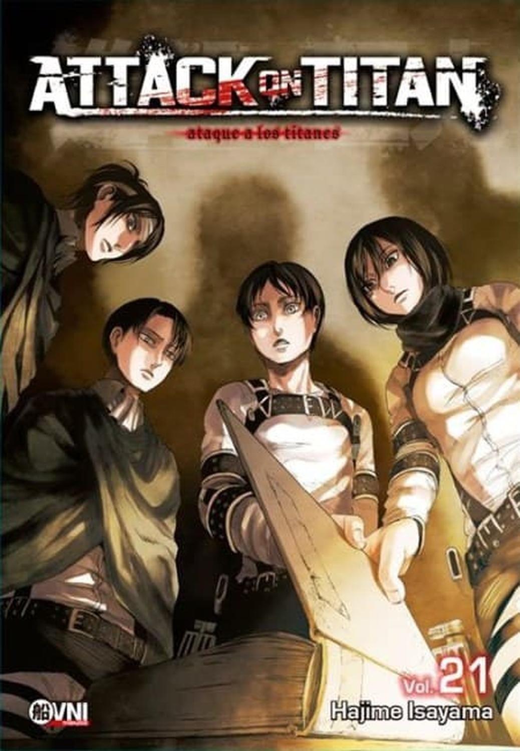 Manga Attack On Titan 21 - Argentina-0