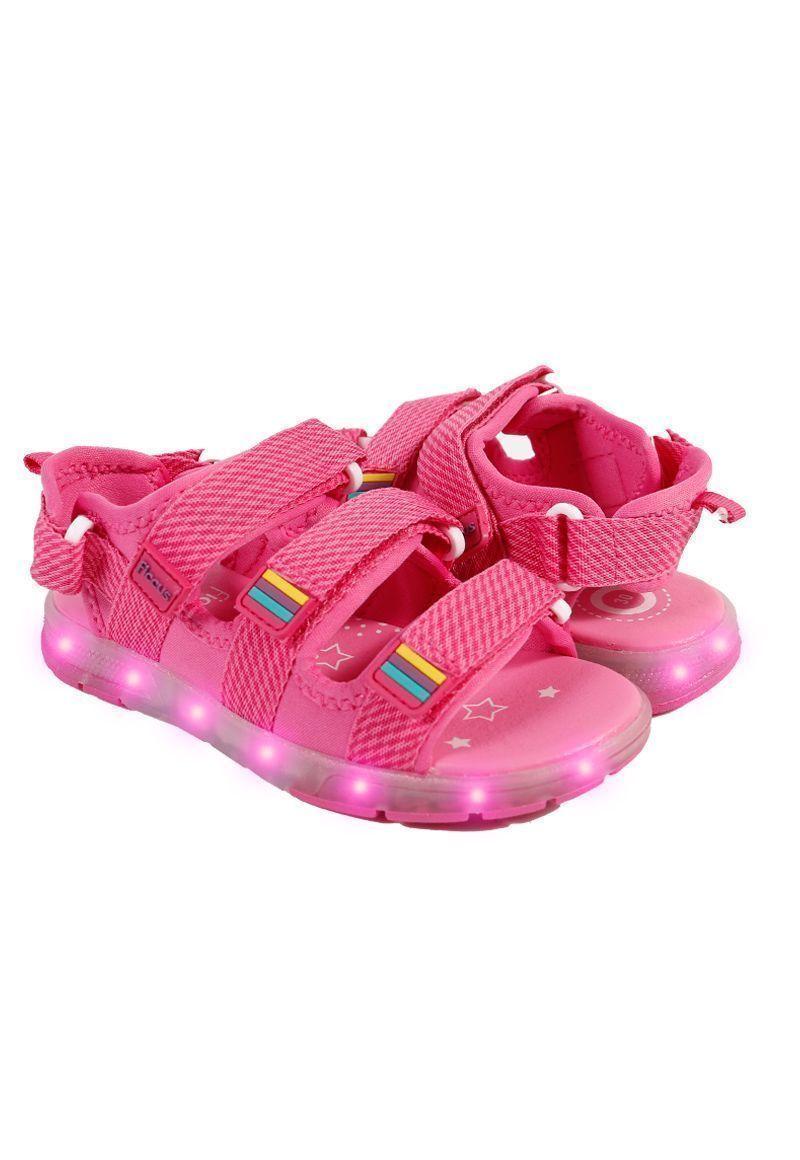 Sandalia Led 2 Velcros Niña Ficcus-0