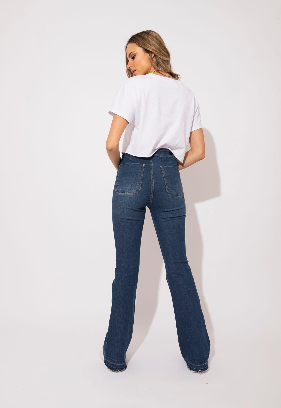 JEANS FLARE JACAR BASTA RECORTADA-3