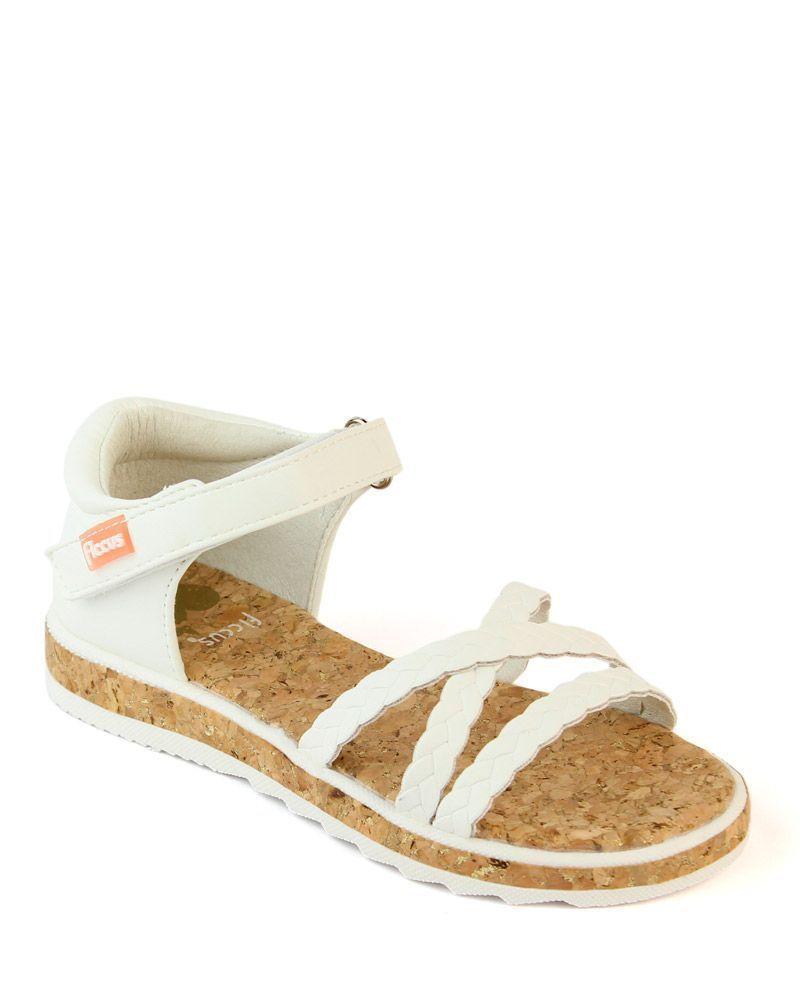 Sandalia Abierta Velcro Acorrer Niña Ficcus-0