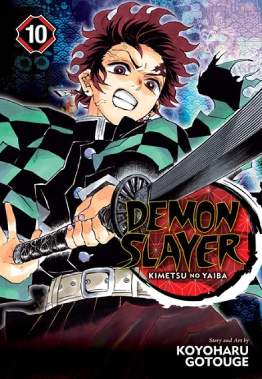 Manga Demon Slayer - Kimetsu No Yaiba 10 (En Inglés) - USA-0