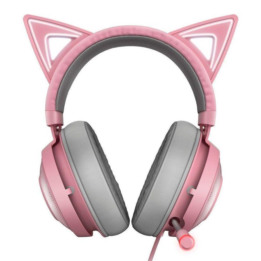 Audífonos Gamer Razer Kraken Kitty Quartz-1