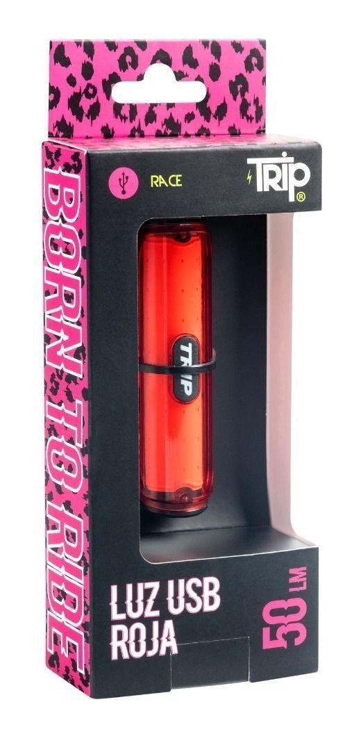 Luz Trasera Usb Race 50lm Nuevo & Original Trip-2
