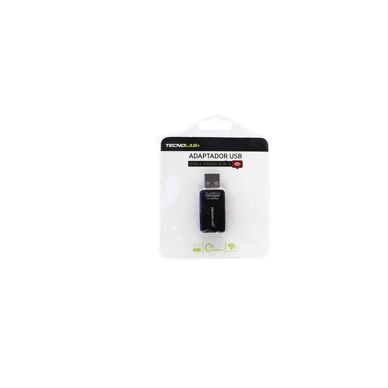 Adaptador USB 3.0 Doble Banda WIFI Tecnolab-3