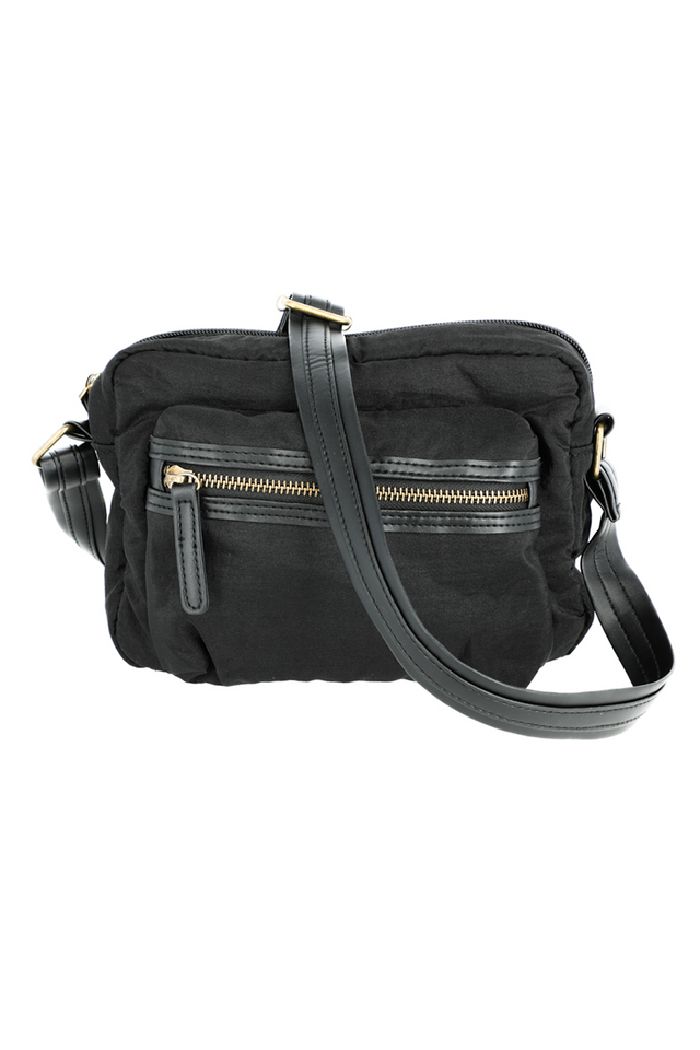Cartera Cruzada Sport Negro Humana-0