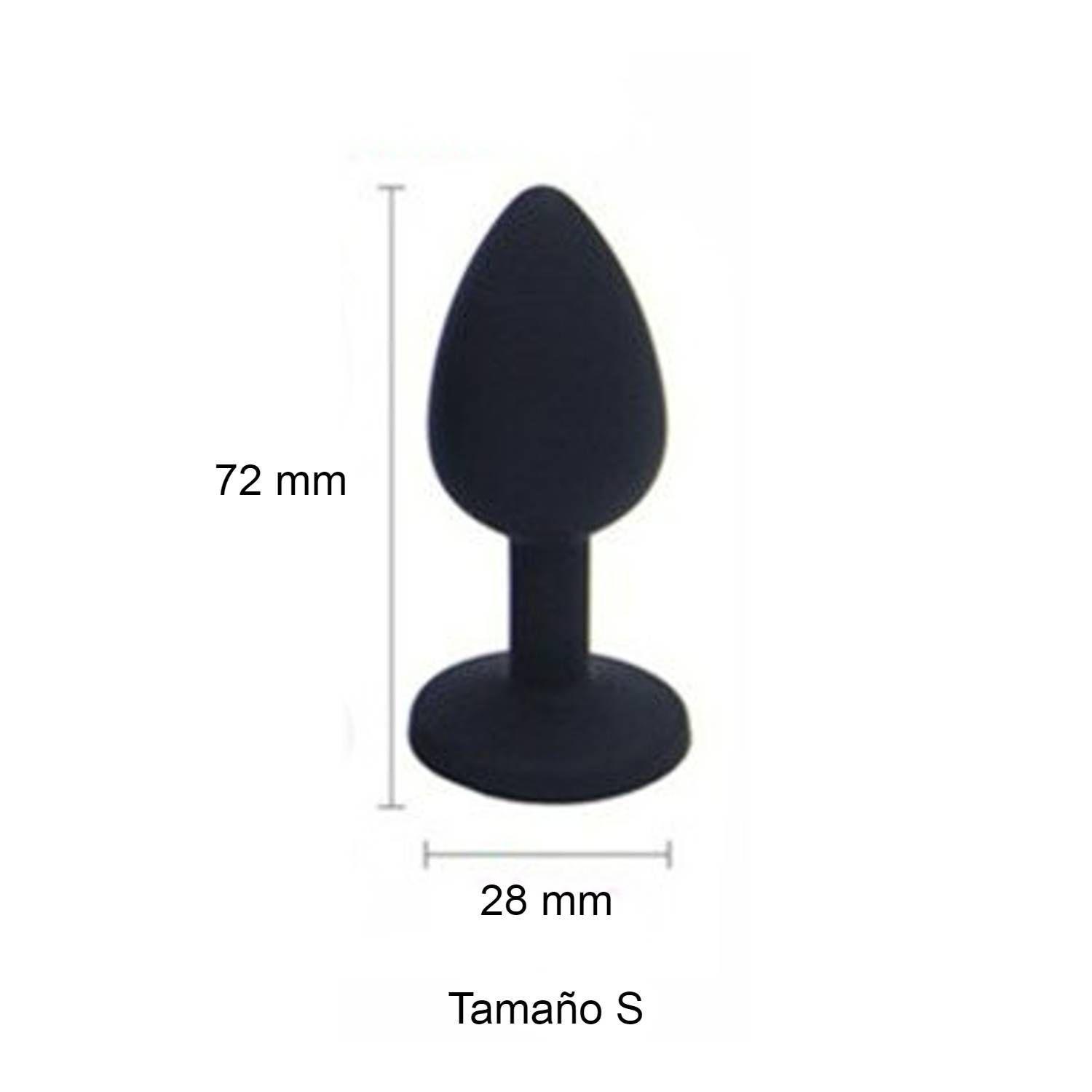 PLUG ANAL COLA DE ZORRO ARCOIRIS-1