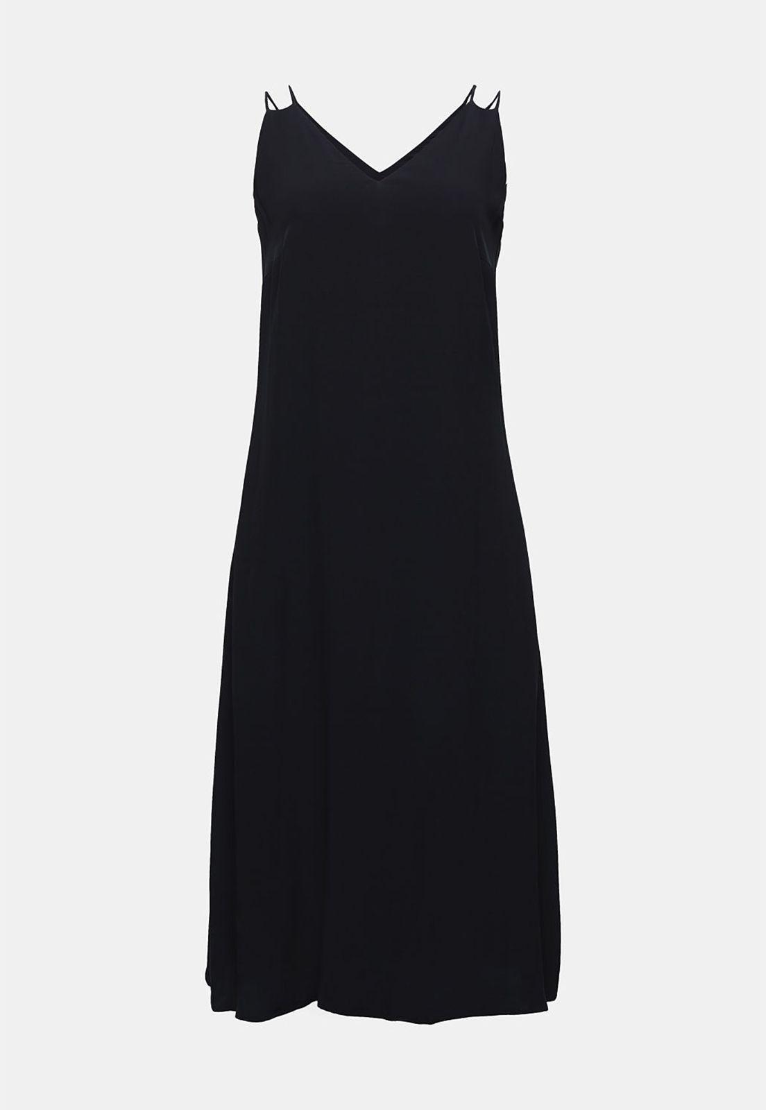 En LENZING™ ECOVERO™: vestido con tirantes-3