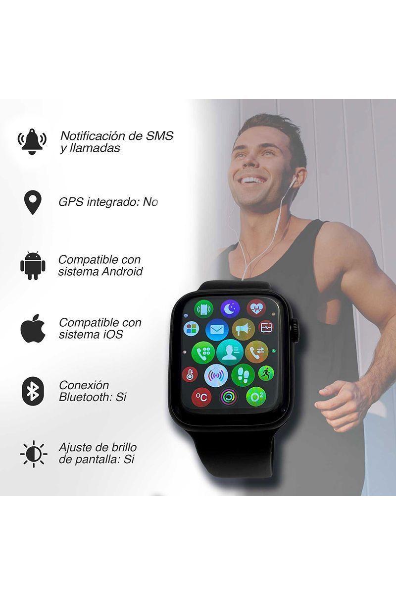 Smart Watch Modelo N52 Negro-1