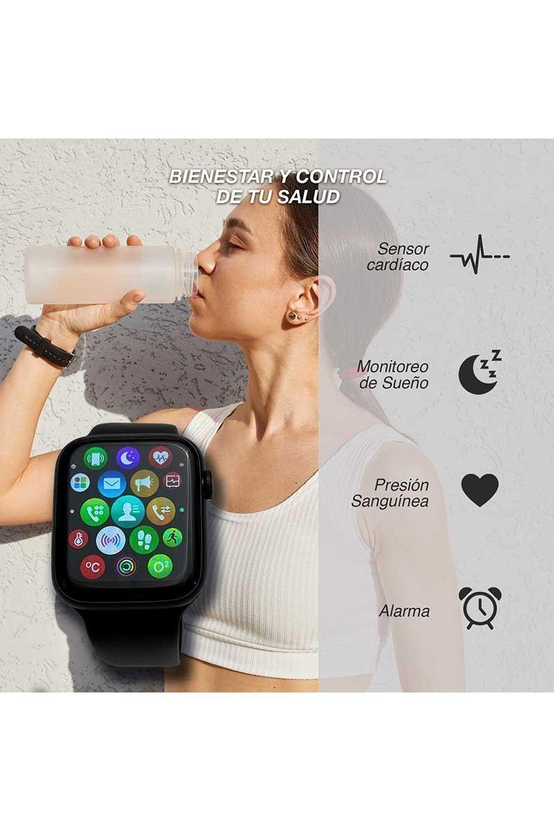 Smart Watch Modelo N52 Negro-4