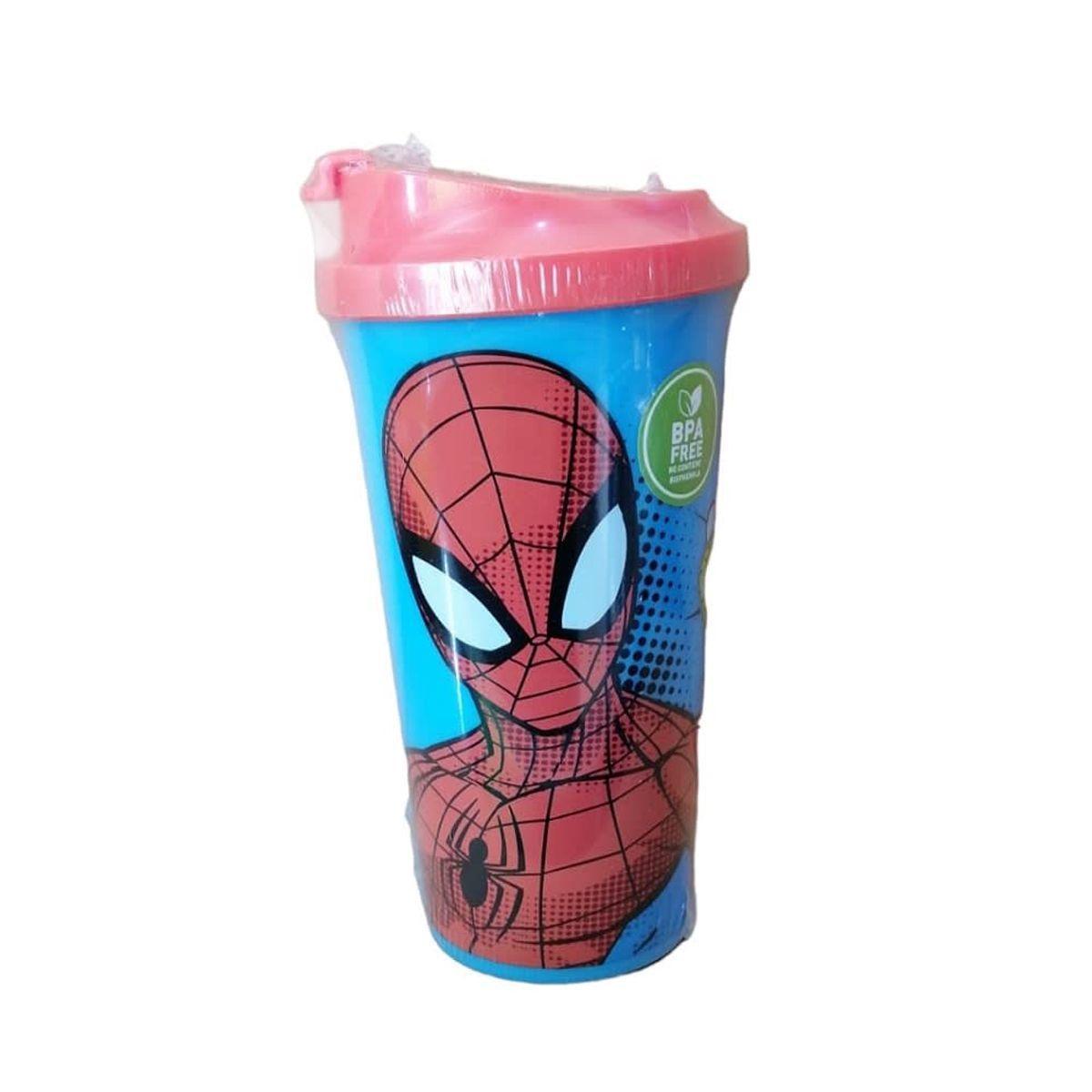 SPIDER MAN - MARVEL - VASO MUG VENTI - PLASTICO - TITANIO-0
