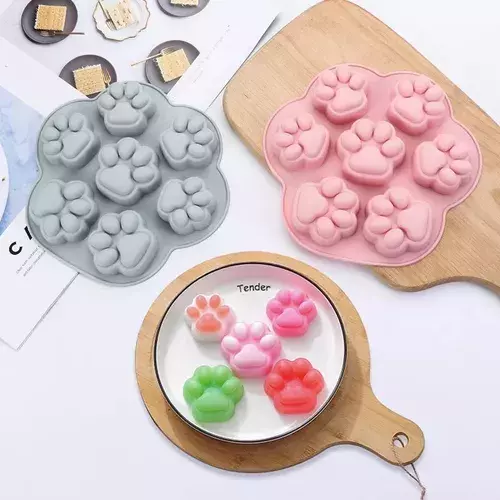 Pack X2 Moldes De Chocolate Moldes Silicona Patitas Patas-4