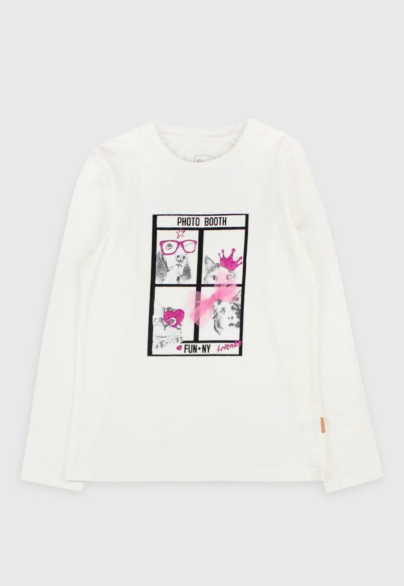 Polera Kids Niña Comfy-0