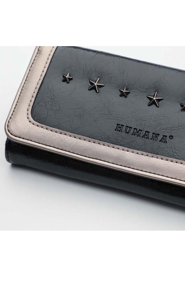 Billetera Grande Negra Tini Humana-1