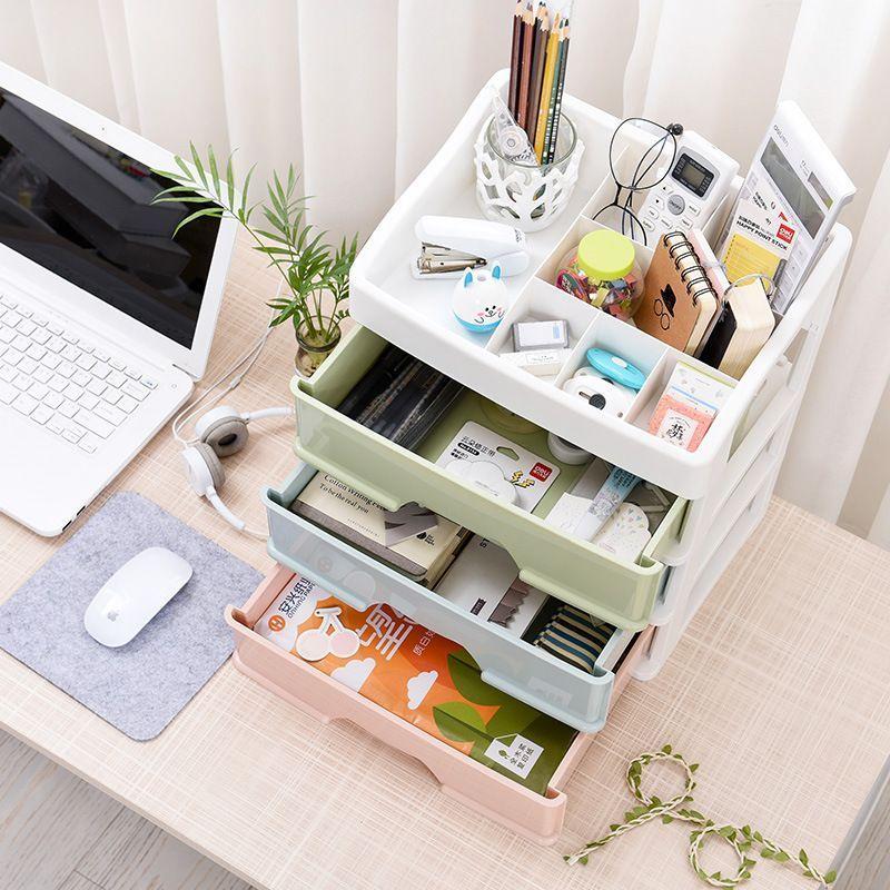 Organizador De Cosmeticos Maquillajes 3 Cajones-3