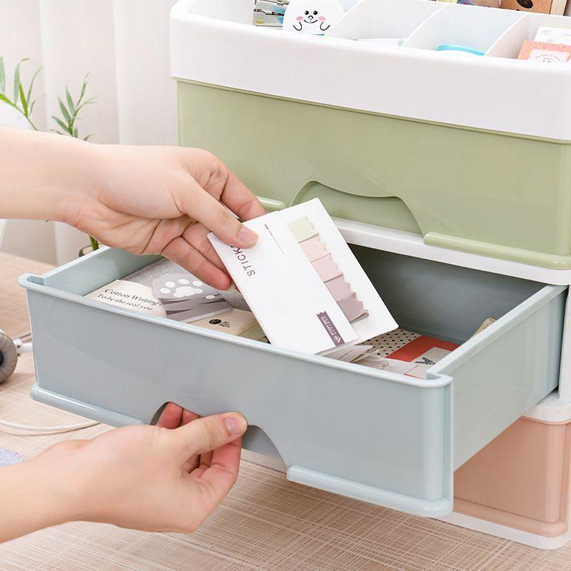 Organizador De Cosmeticos Maquillajes 3 Cajones-4